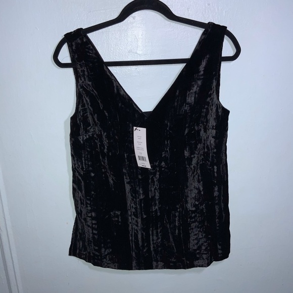 French Connection Low Sleeveless V Neck Top Size S - Picture 3 of 9